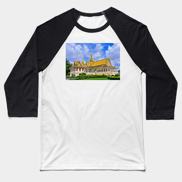 Silver Palace Phnom Penh. Baseball T-Shirt by bulljup